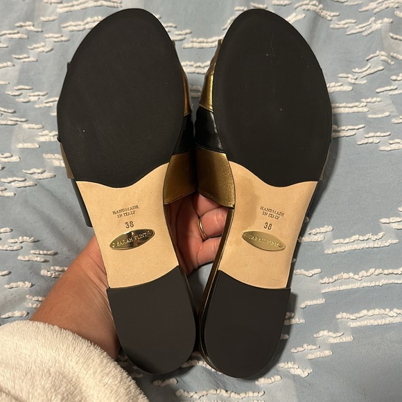 Sarah Flint arabesque bronze and black slide 38 - Picture 3 of 6